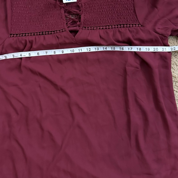 New Look Red Relaxed Blouse - Picture 5 of 8